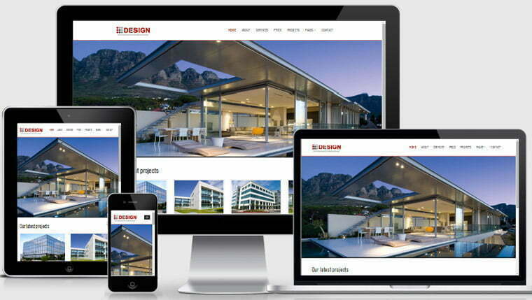 Real Estate Builders Free Responsive Website Templates – A Design