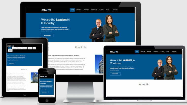 Bootstrap Business Template