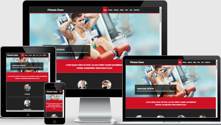 Sportfit - Free Bootstrap 4 HTML5 fitness website template