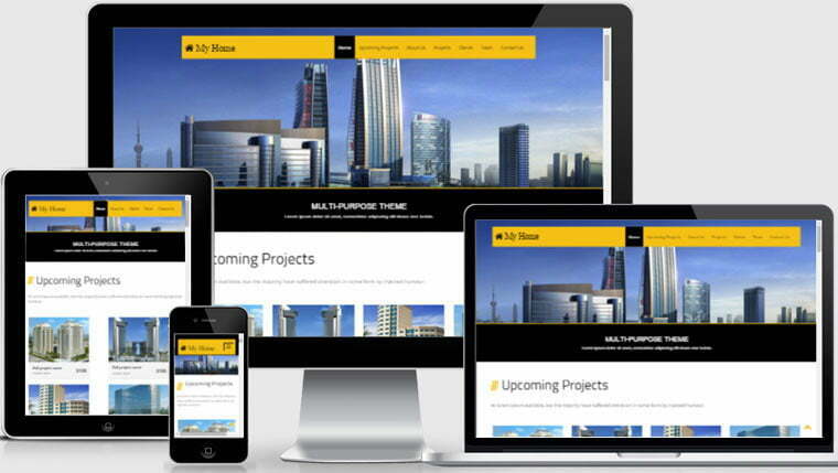 Free Bootstrap Template Real Estate Download Now