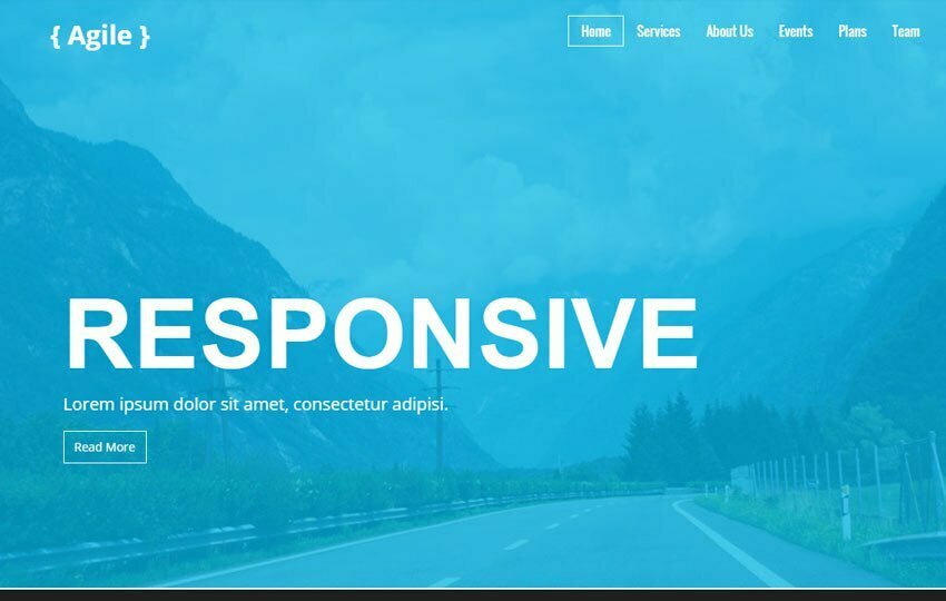 Agency Free Bootstrap Web Template