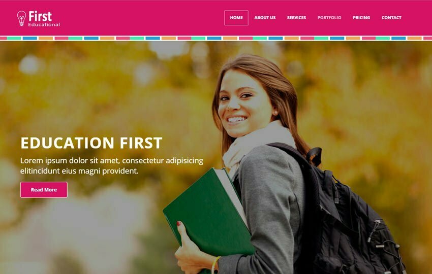 School Website Templates Free Download Html With Css Jquery Menus