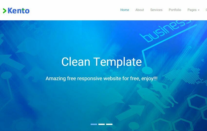 Free Corporate Bootstrap Template