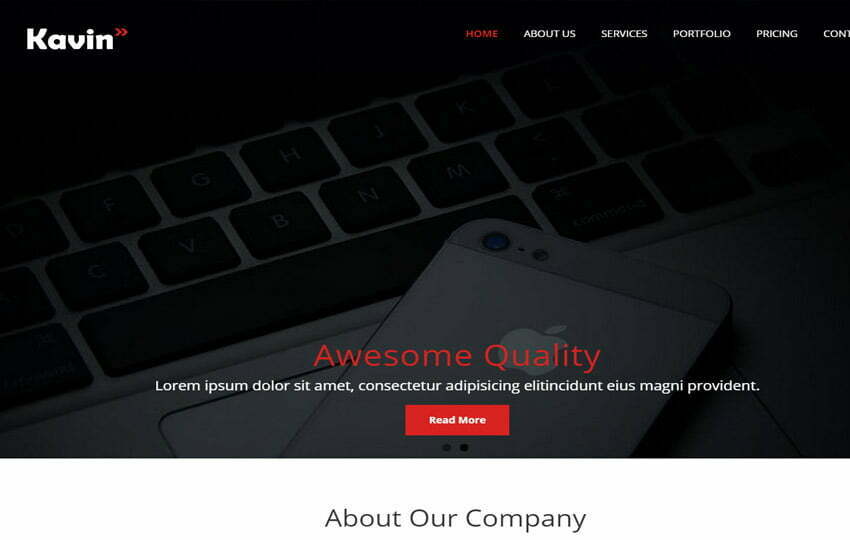 Bootstrap Responsive Web Template