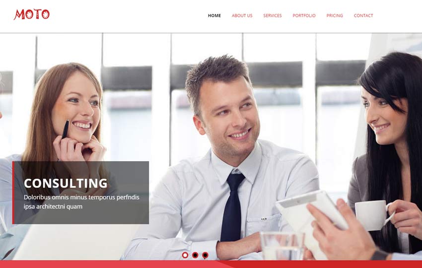 Business HTML5 Responsive Web Template