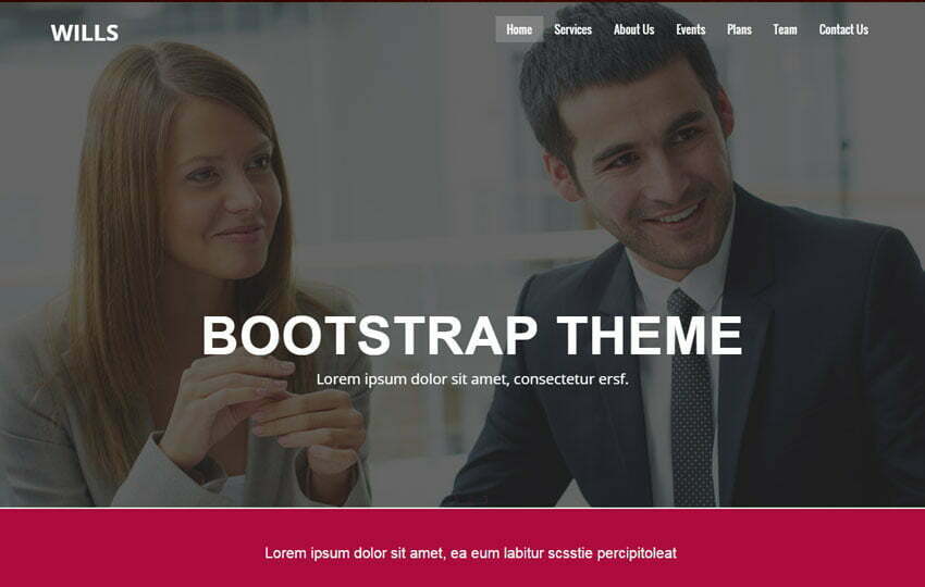 Corporate HTML5 Bootstrap Template