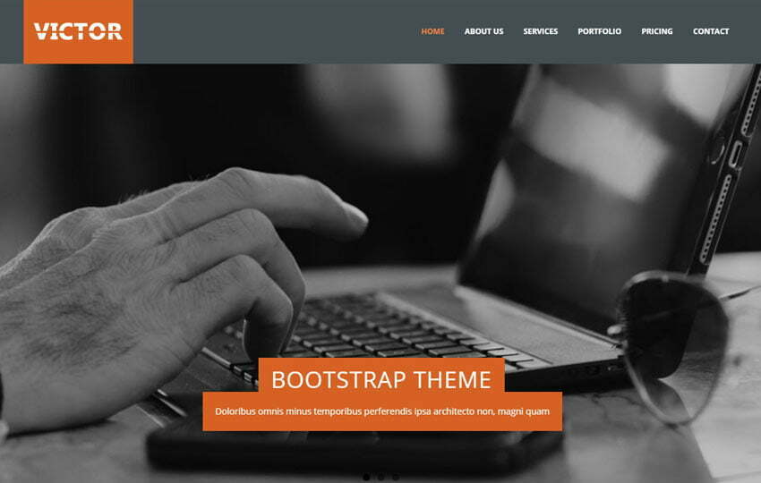 Multi-purpose Bootstrap HTML5 Web Template