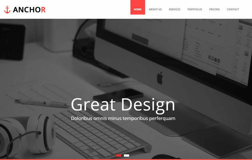 Responsive Bootstrap Web Template