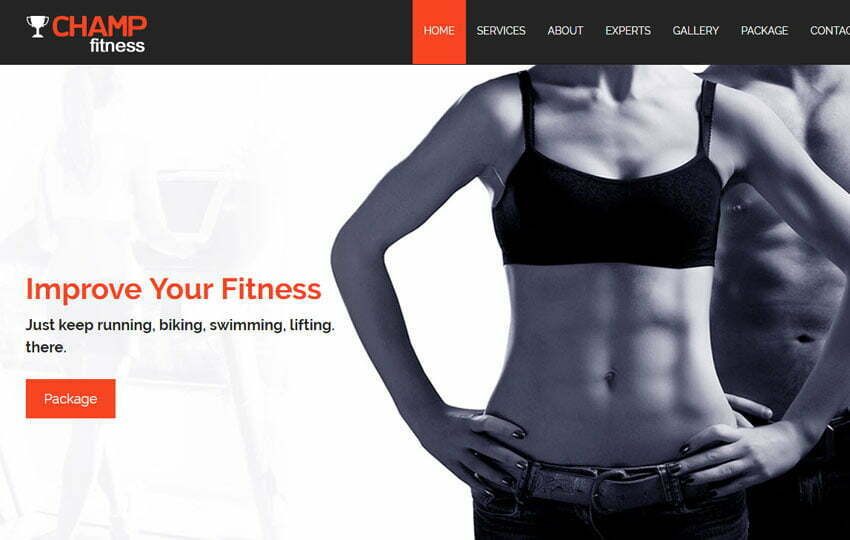 Fitness Gym Html5 Bootstrap Template
