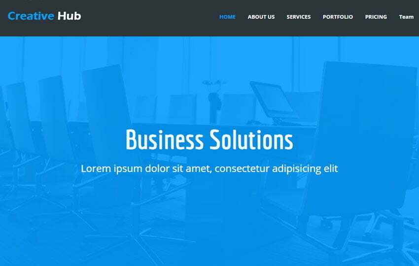 Corporate Free Bootstrap Web Template