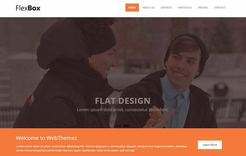 Corporate Free Bootstrap HTML5 Web Template