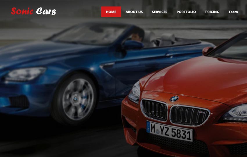 Free Car Repair HTML Website Templates