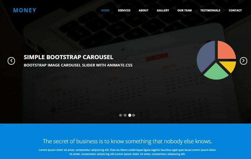 Business HTML Bootstrap Responsive Web Template