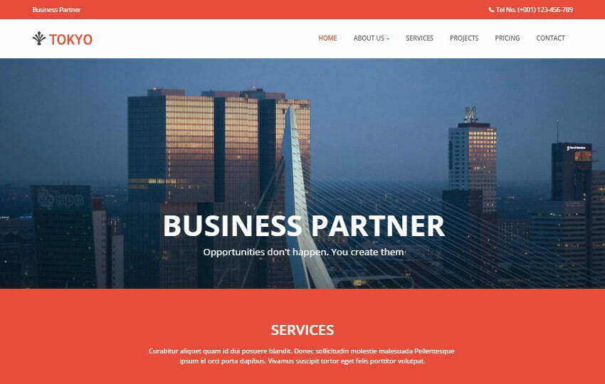 Bootstrap Corporate Business Web Template