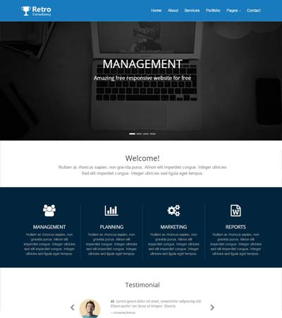 Consulting Website Template