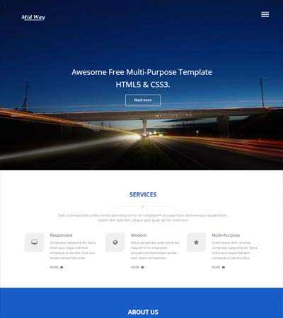 Free HTML5 Website Template