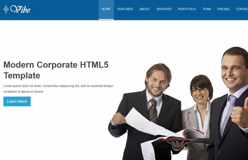 Free HTML5 Corporate Website