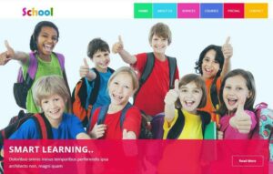 School Educational HTML5 Template - WebThemez