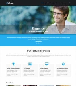 Free Simple Website Templates And Bootstrap Themes - WebThemez