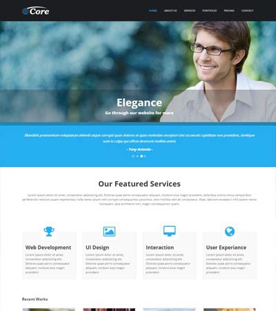 business website