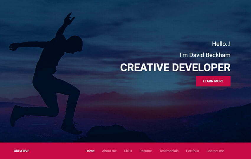 Download 45 Best Ever Free Portfolio Website Templates 2020 Webthemez