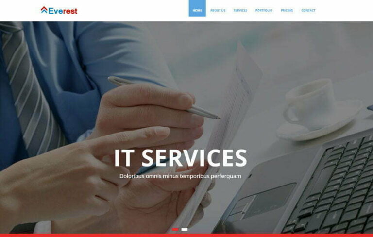 Corporate Business Bootstrap Template - WebThemez