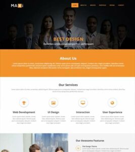 Free Simple Website Templates and Bootstrap Themes - WebThemez