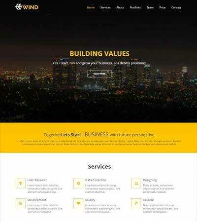 HTML5-Bootstrap-Template