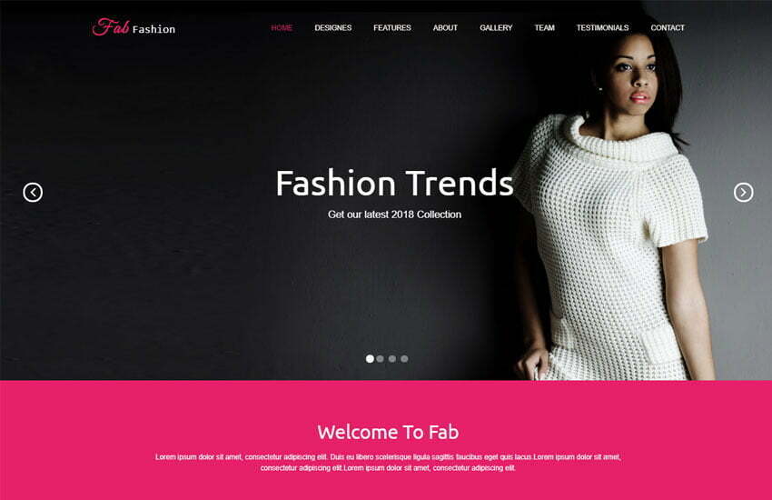 fashion designer website