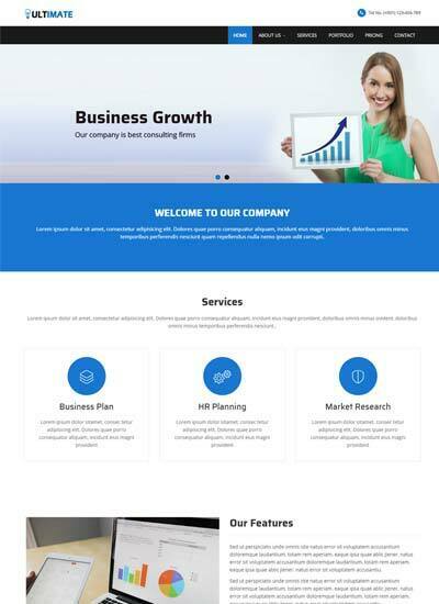 Hr Consultancy Website Template Free Download Printable Templates