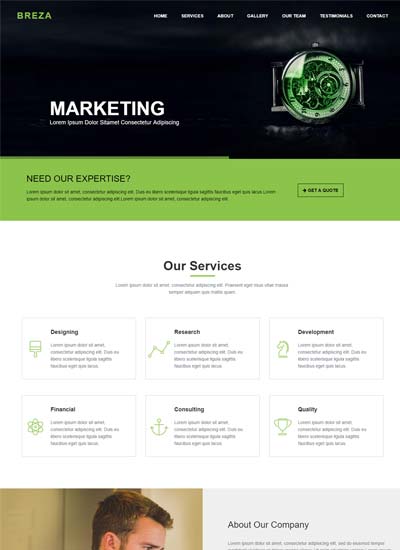 Corporate-Bootstrap-Template