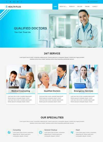  Hospital Html Templates Free Download FREE PRINTABLE TEMPLATES