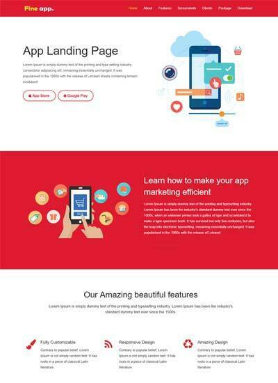 Best Single Page Website Templates