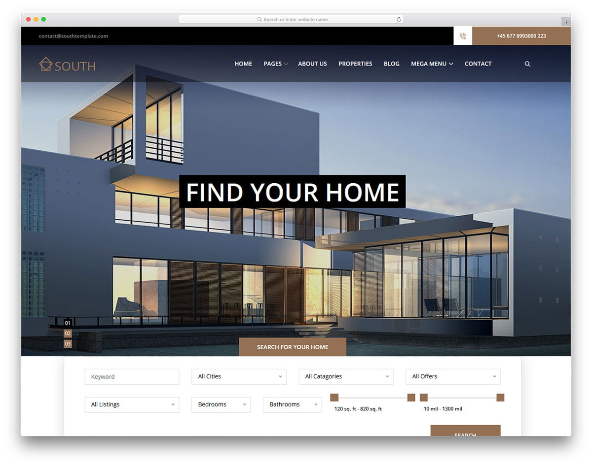 Real Estate Website Templates Free Download Html5 With Css3 Printable 