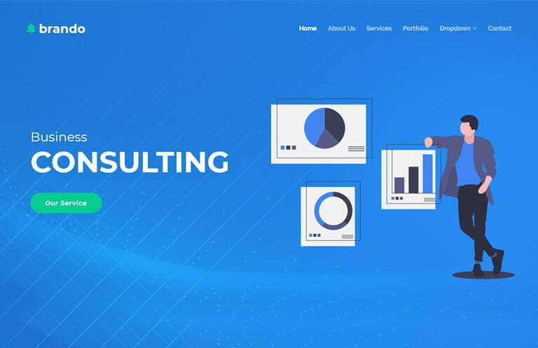 free corporate bootstrap template