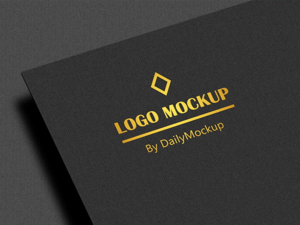 Free Logo PSD Mockup