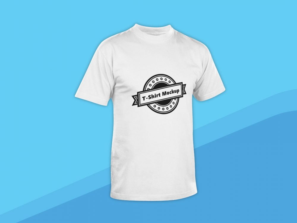 Download Thirt Mockup Software Download : White Realistic T-Shirt ...