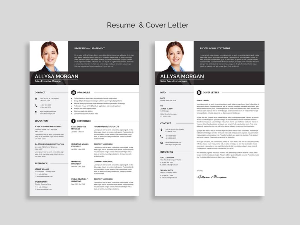 65 Best Free MS Word Resume Templates 2020 WebThemez