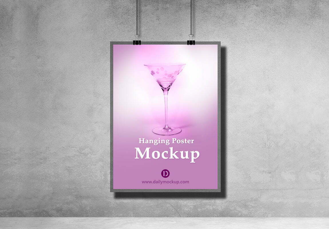 Download 26+ Best Free Poster Mockup PSD Templates 2020 | WebThemez