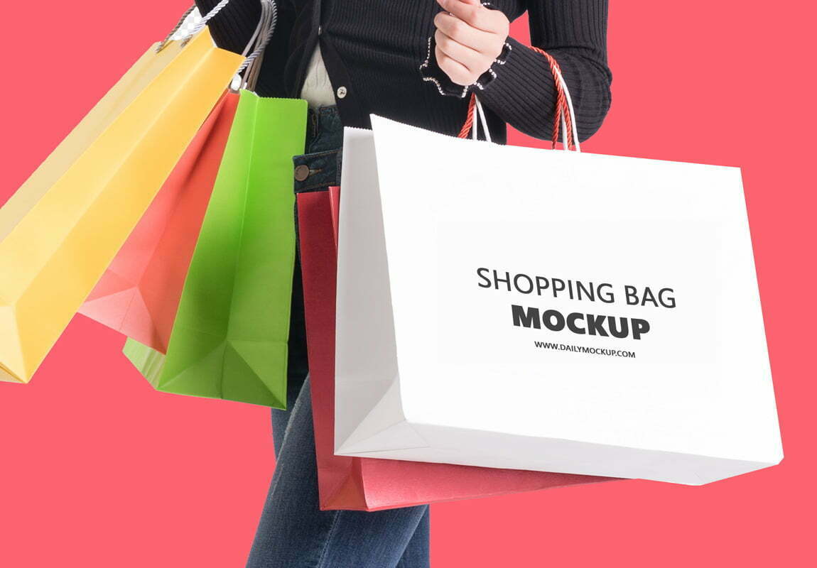 Download 15 Latest Free Psd Shopping Bag Mockup Templates 2020 Webthemez PSD Mockup Templates