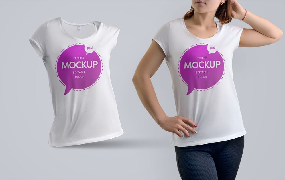 Download 26+ Latest Free T-shirt Mockup PSD Templates 2020 | WebThemez